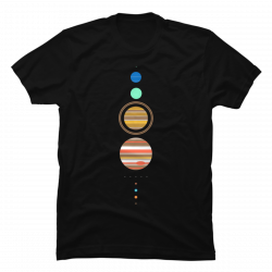 solar system tee shirt